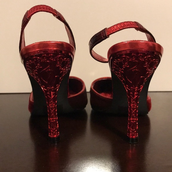 Baby Phat Multi-textured Slingbacks Fits 8-9 - Picture 4 of 8
